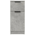 vidaXL Sideboards 2 Stk. Betongrau 30x30x70 cm Holzwerkstoff