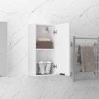 vidaXL Wand-Badschrank Weiß 32x20x67 cm