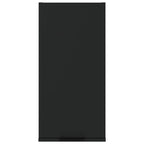 vidaXL Wand-Badeschrank Schwarz 32x20x67 cm
