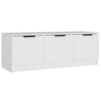 vidaXL TV-Schrank Weiß 102x35x36,5 cm Holzwerkstoff