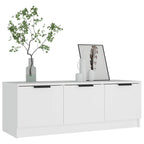 vidaXL TV-Schrank Weiß 102x35x36,5 cm Holzwerkstoff