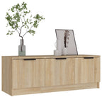 vidaXL TV-Schrank Sonoma-Eiche 102x35x36,5 cm Holzwerkstoff
