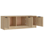 vidaXL TV-Schrank Sonoma-Eiche 102x35x36,5 cm Holzwerkstoff