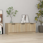 vidaXL TV-Schrank Sonoma-Eiche 102x35x36,5 cm Holzwerkstoff