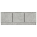vidaXL TV-Schrank Betongrau 102x35x36,5 cm Holzwerkstoff