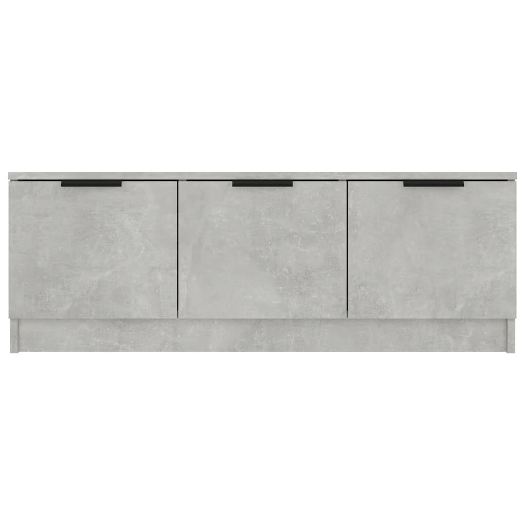 vidaXL TV-Schrank Betongrau 102x35x36,5 cm Holzwerkstoff