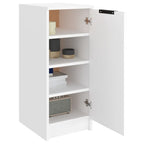 vidaXL Schuhschrank Weiß 30x35x70 cm Holzwerkstoff