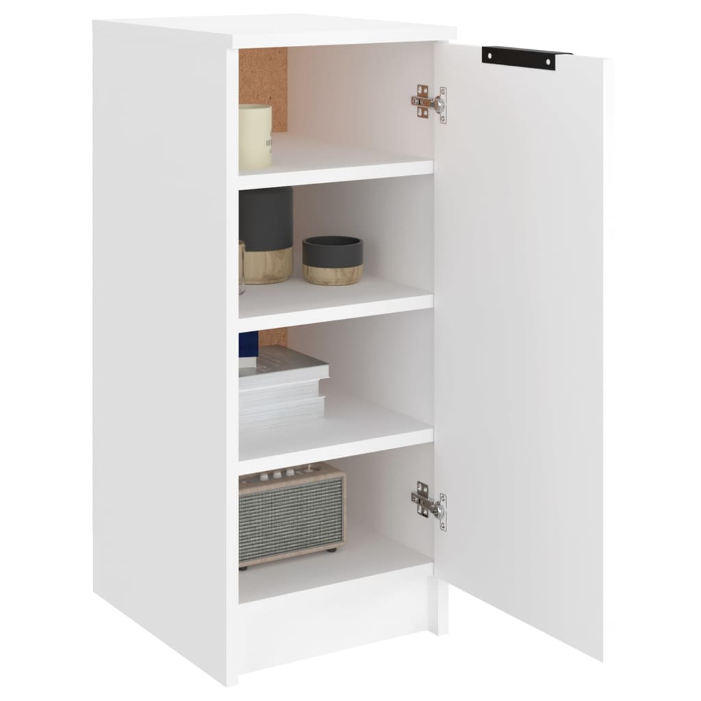 vidaXL Schuhschrank Weiß 30x35x70 cm Holzwerkstoff