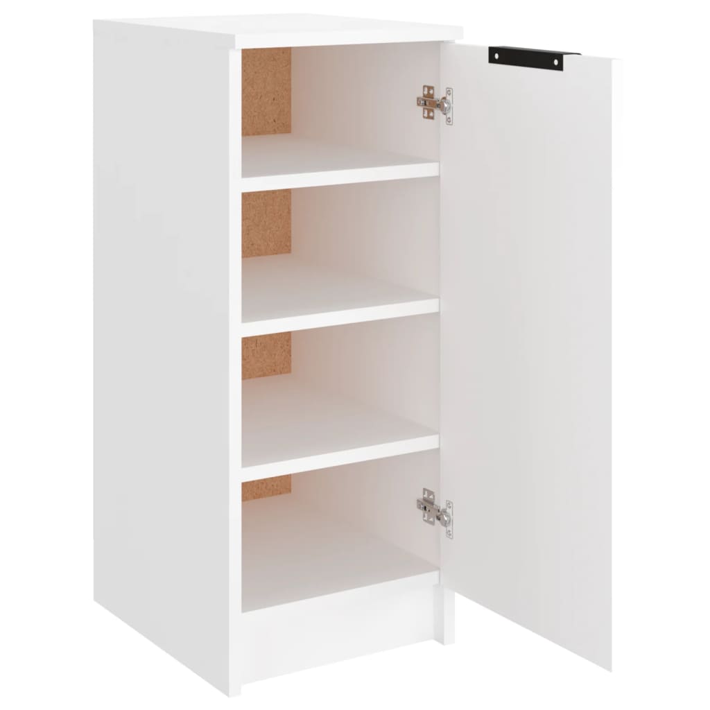 vidaXL Schuhschrank Weiß 30x35x70 cm Holzwerkstoff