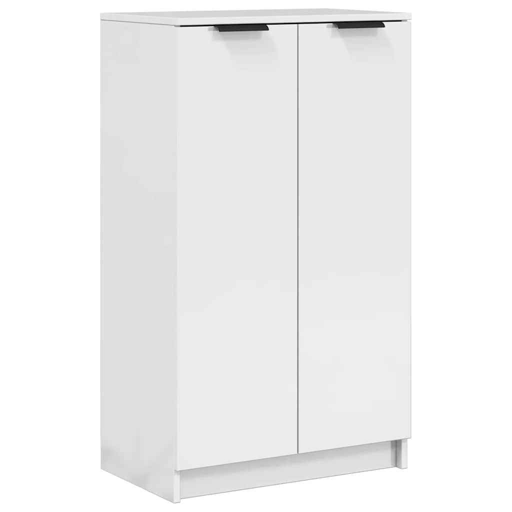 vidaXL Schuhschrank Hochglanz-Weiß 59x35x100,5 cm Holzwerkstoff