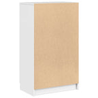 vidaXL Schuhschrank Hochglanz-Weiß 59x35x100,5 cm Holzwerkstoff