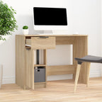 vidaXL Schreibtisch Sonoma-Eiche 100x50x75 cm Holzwerkstoff