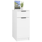 vidaXL Büroschrank Weiß 33,5x50x75 cm Holzwerkstoff