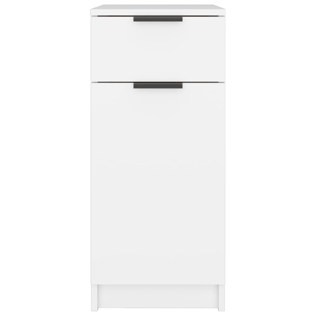 vidaXL Büroschrank Weiß 33,5x50x75 cm Holzwerkstoff