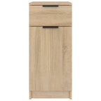 vidaXL Büroschrank Sonoma-Eiche 33,5x50x75 cm Holzwerkstoff