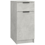 vidaXL Büroschrank Betongrau 33,5x50x75 cm Holzwerkstoff