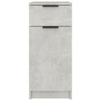 vidaXL Büroschrank Betongrau 33,5x50x75 cm Holzwerkstoff