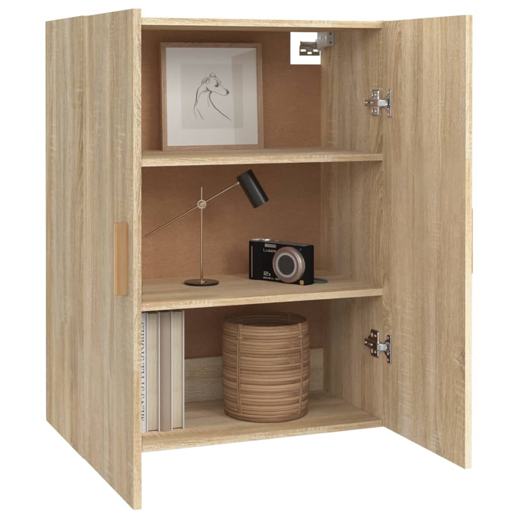 vidaXL Hängeschrank Sonoma-Eiche 69,5x34x90 cm