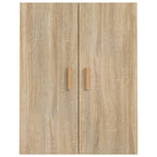 vidaXL Hängeschrank Sonoma-Eiche 69,5x34x90 cm