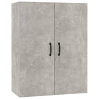 vidaXL Hängeschrank Betongrau 69,5x34x90 cm Holzwerkstoff