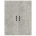 vidaXL Hängeschrank Betongrau 69,5x34x90 cm Holzwerkstoff