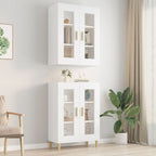 vidaXL Hängeschrank Schwarz 69,5x34x90 cm