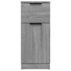 vidaXL Sideboards 2 Stk. Grau Sonoma 30x30x70 cm Holzwerkstoff