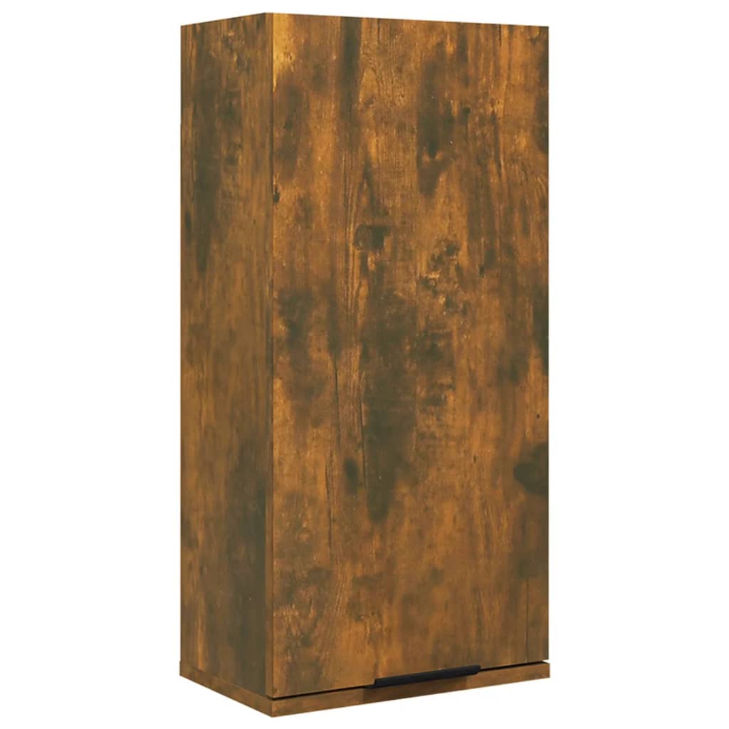 vidaXL Wand-Badschrank Räuchereiche 32x20x67 cm