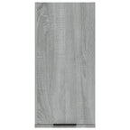 vidaXL Wand-Badschrank Grau Sonoma 32x20x67 cm
