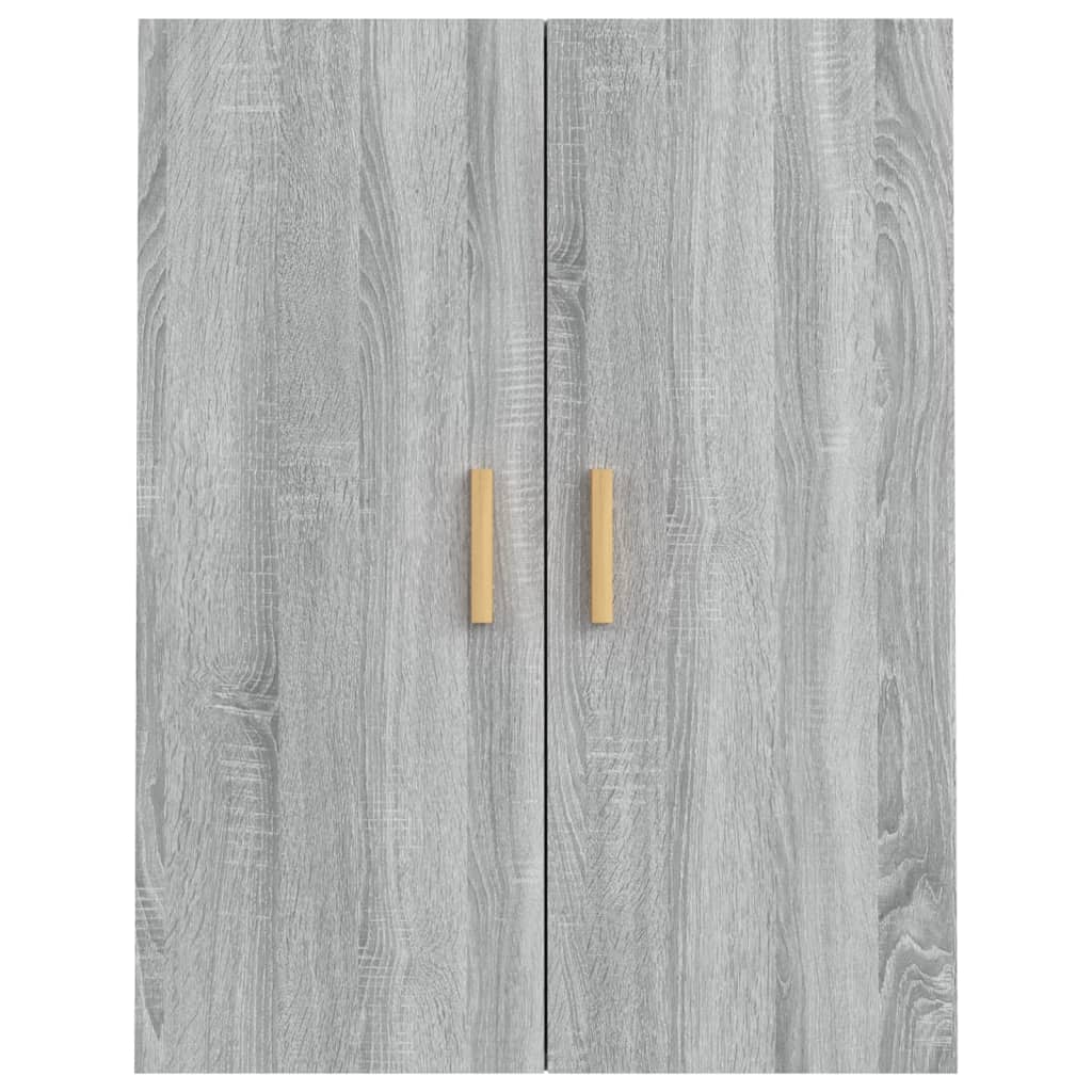 vidaXL Hängeschrank Grau Sonoma 69,5x34x90 cm