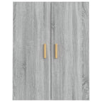 vidaXL Hängeschrank Grau Sonoma 69,5x34x90 cm