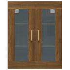 vidaXL Hängeschrank Braun Eichen-Optik 69,5x34x90 cm
