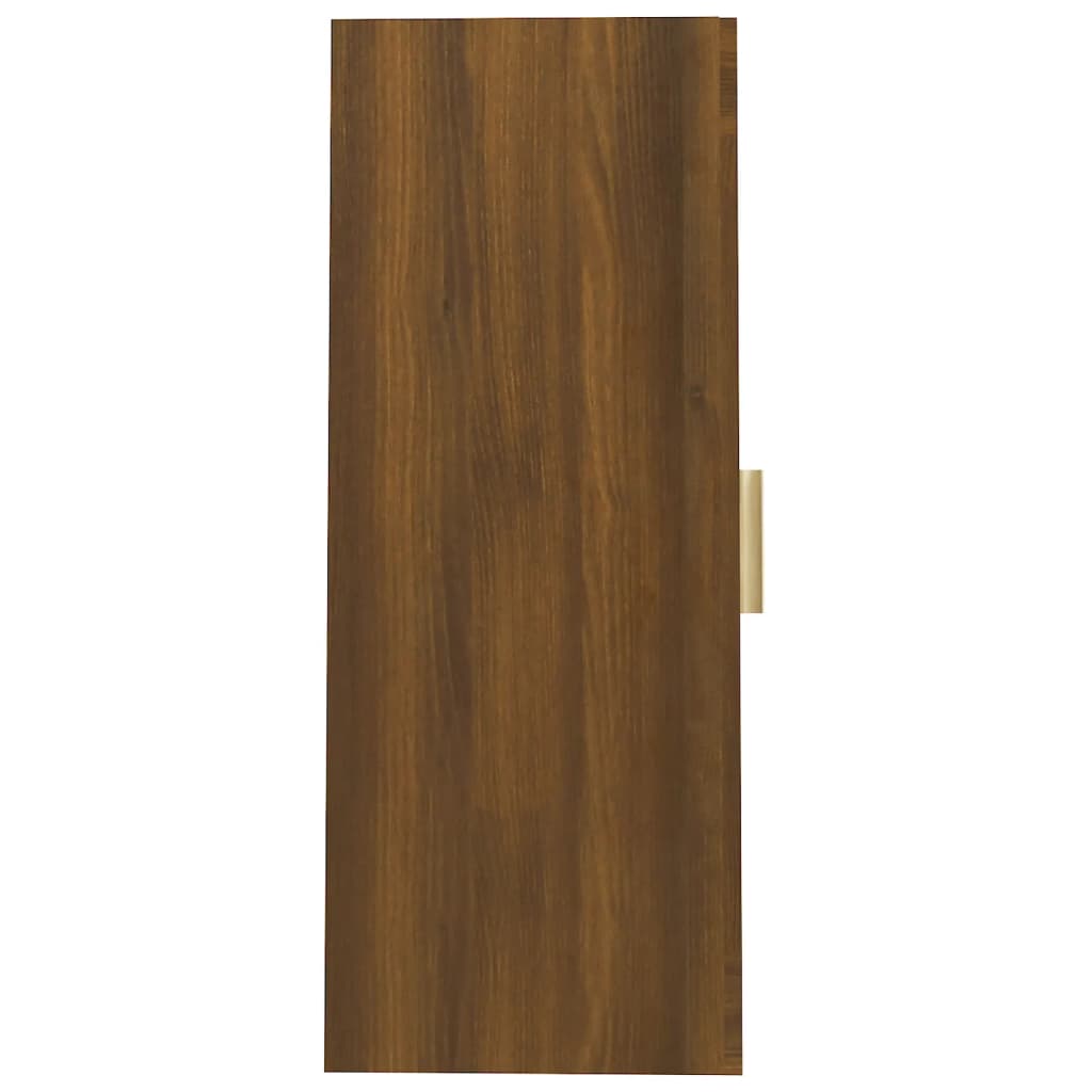 vidaXL Hängeschrank Braun Eichen-Optik 69,5x34x90 cm