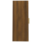 vidaXL Hängeschrank Braun Eichen-Optik 69,5x34x90 cm