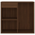 vidaXL Kosmetikschrank Braun Eichen-Optik 80x40x75 cm Holzwerkstoff