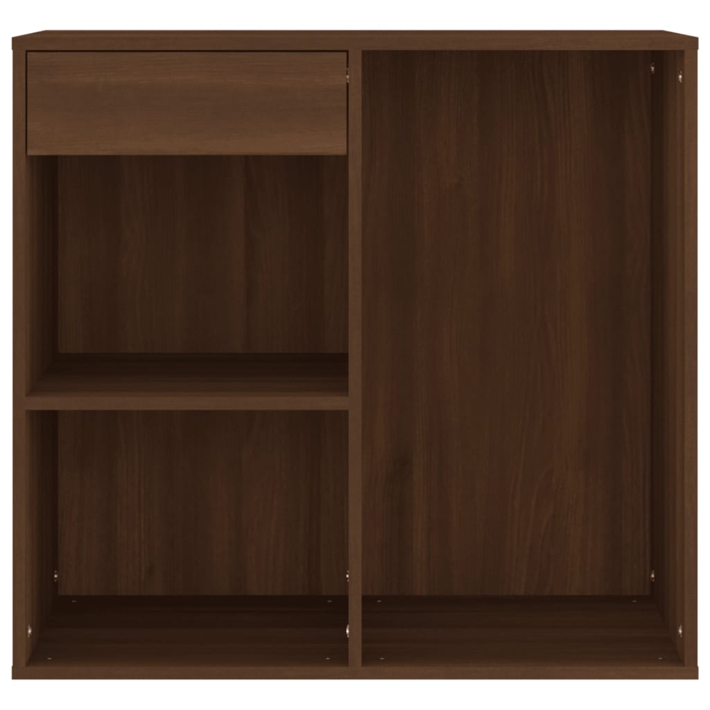 vidaXL Kosmetikschrank Braun Eichen-Optik 80x40x75 cm Holzwerkstoff
