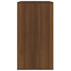 vidaXL Kosmetikschrank Braun Eichen-Optik 80x40x75 cm Holzwerkstoff