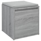 vidaXL Schubladenbox Grau Sonoma 40,5x40x40 cm Holzwerkstoff