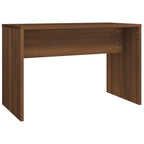 vidaXL Schminkhocker Braun Eichen-Optik 70x35x45 cm Holzwerkstoff