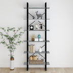 vidaXL Hochschrank Grau Sonoma 80x30x210 cm Holzwerkstoff