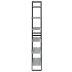 vidaXL Hochschrank Grau Sonoma 80x30x210 cm Holzwerkstoff
