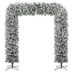 vidaXL Weihnachtsgirlande Beschneit 240 cm