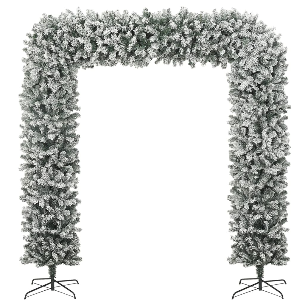 vidaXL Weihnachtsgirlande Beschneit 240 cm