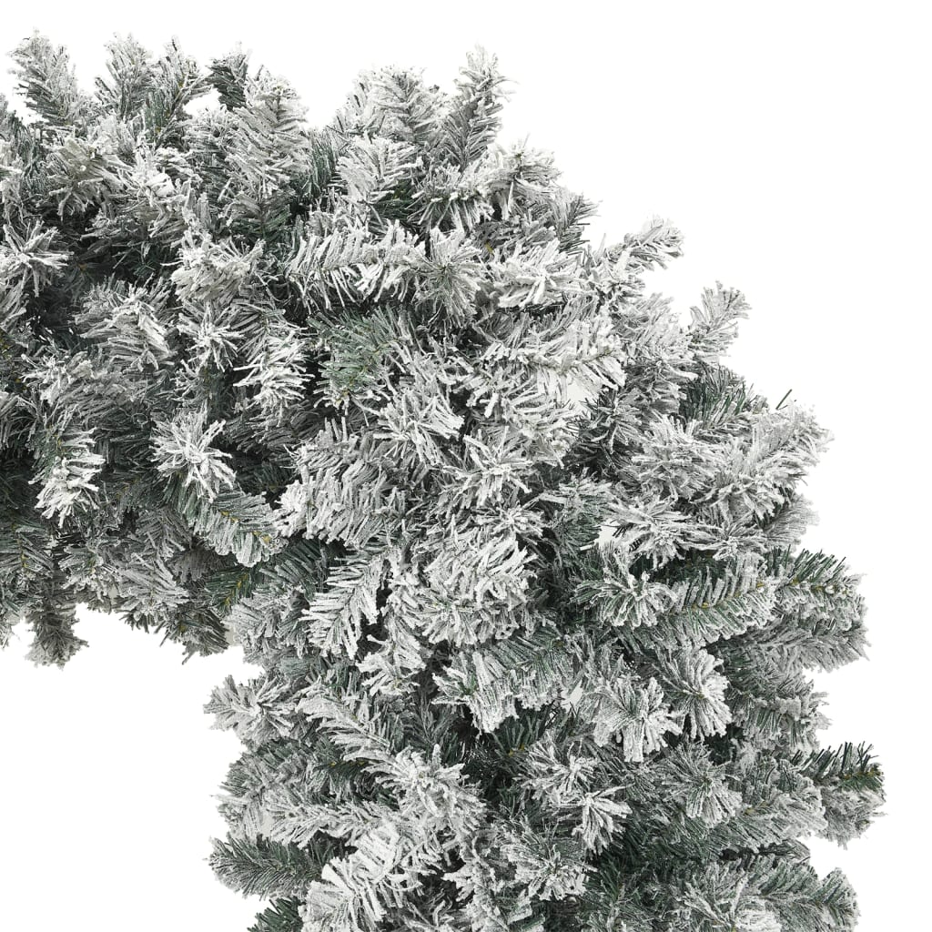 vidaXL Weihnachtsgirlande Beschneit 240 cm