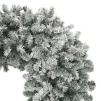 vidaXL Weihnachtsgirlande Beschneit 240 cm