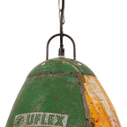 vidaXL Hängelampe Industrie-Stil 25 W Mehrfarbig Rund 32 cm E27