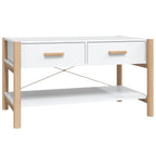 vidaXL Couchtisch Weiß 82x48x45 cm Holzwerkstoff