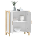 vidaXL Sideboard Weiß 62x38x70 cm Holzwerkstoff