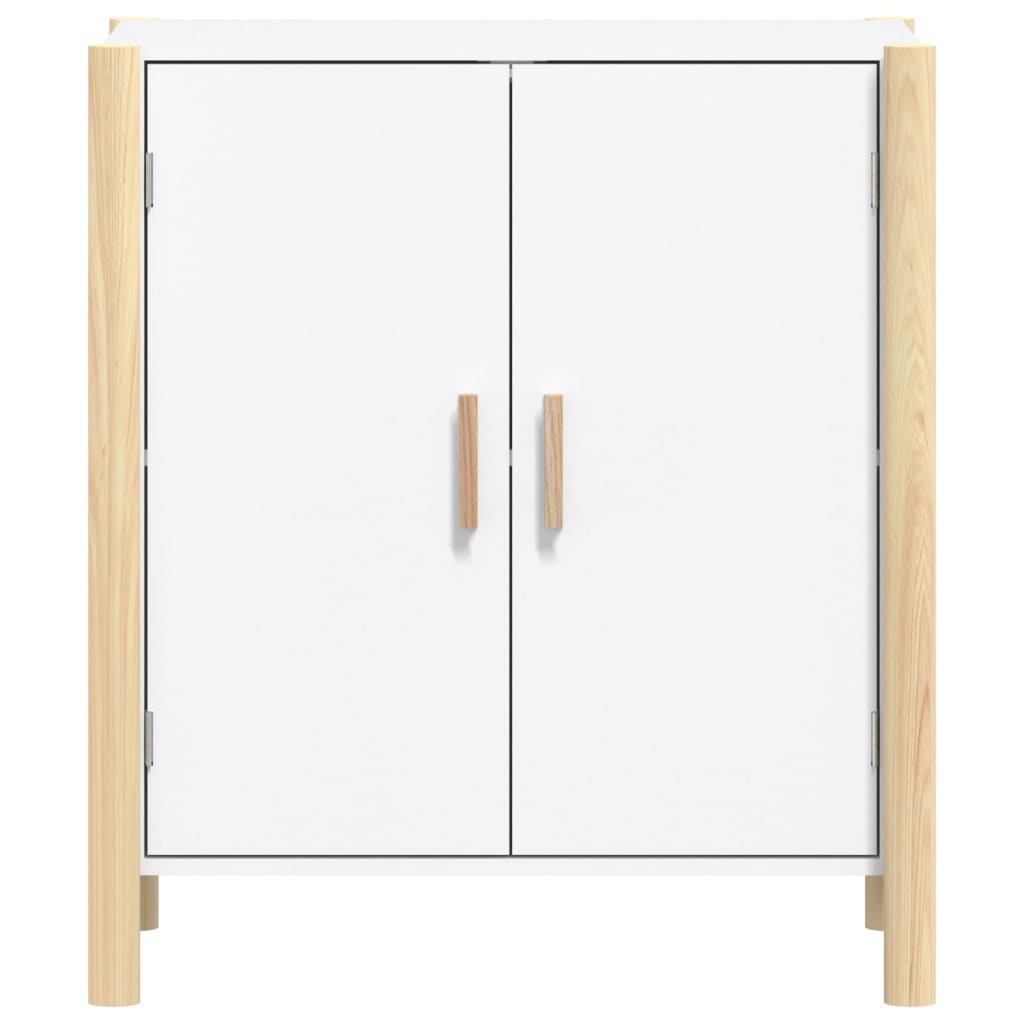 vidaXL Sideboard Weiß 62x38x70 cm Holzwerkstoff