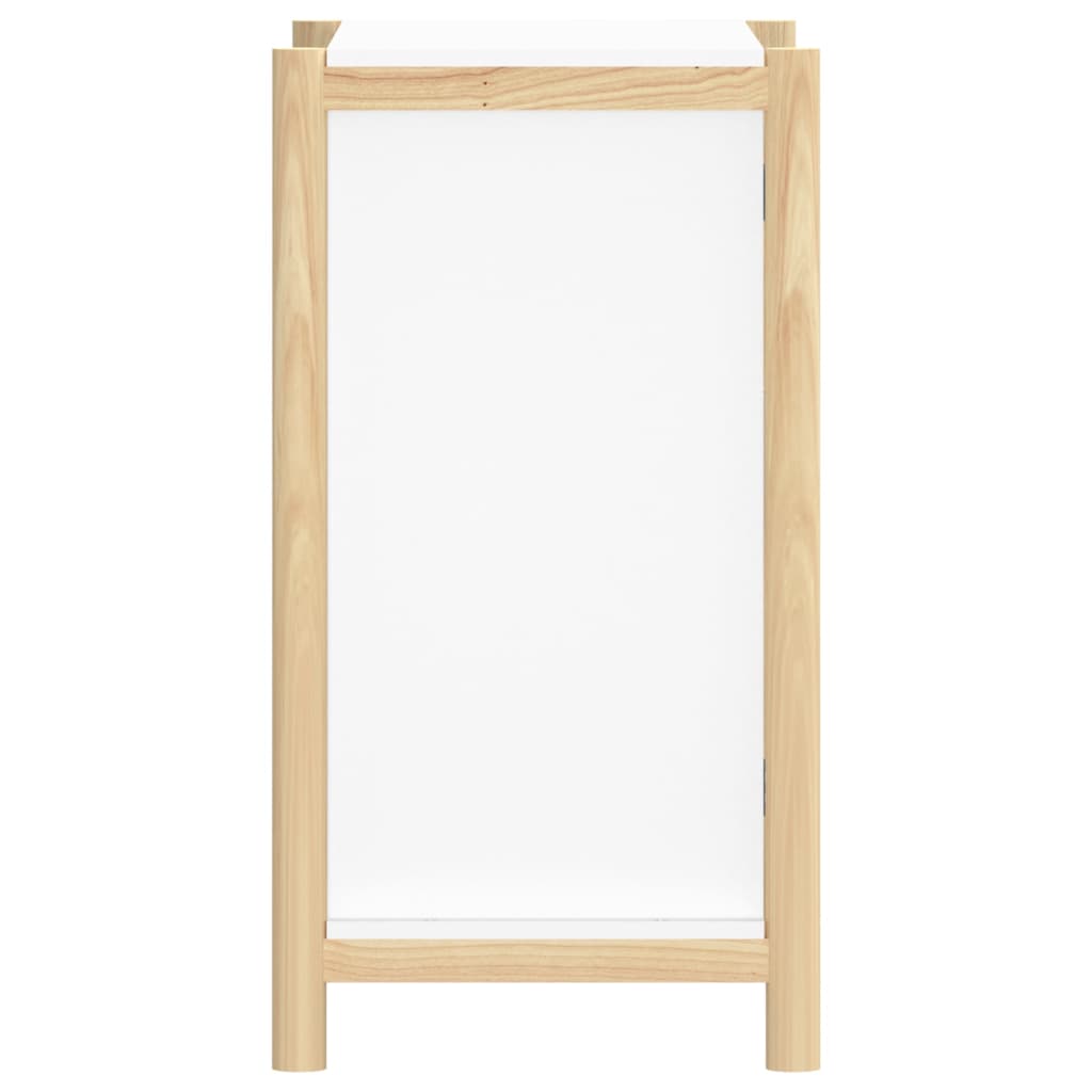 vidaXL Sideboard Weiß 62x38x70 cm Holzwerkstoff